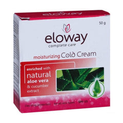 Leeford Eloway Complete Care Moisturizing Cold Cream Enriched With Natural Aloe Vera & Cucumber Extract SPF-15 Cream 50g