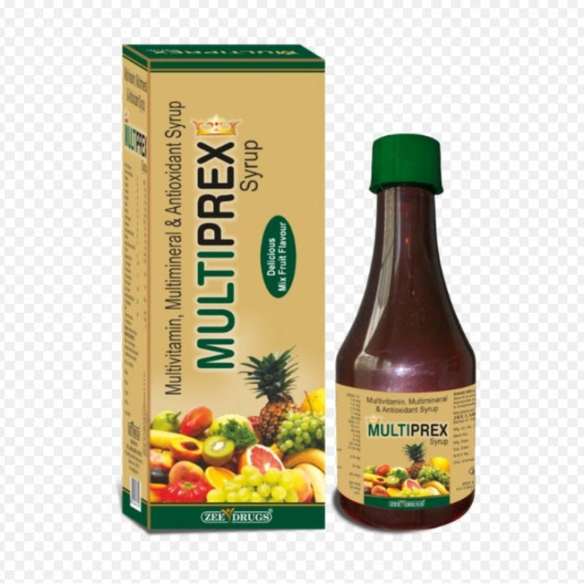 Zee Multiprex Multivitamin Syrup 200ml