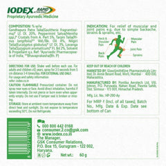 Iodex Body Pain Expert Rapid Action Spray 60 g
