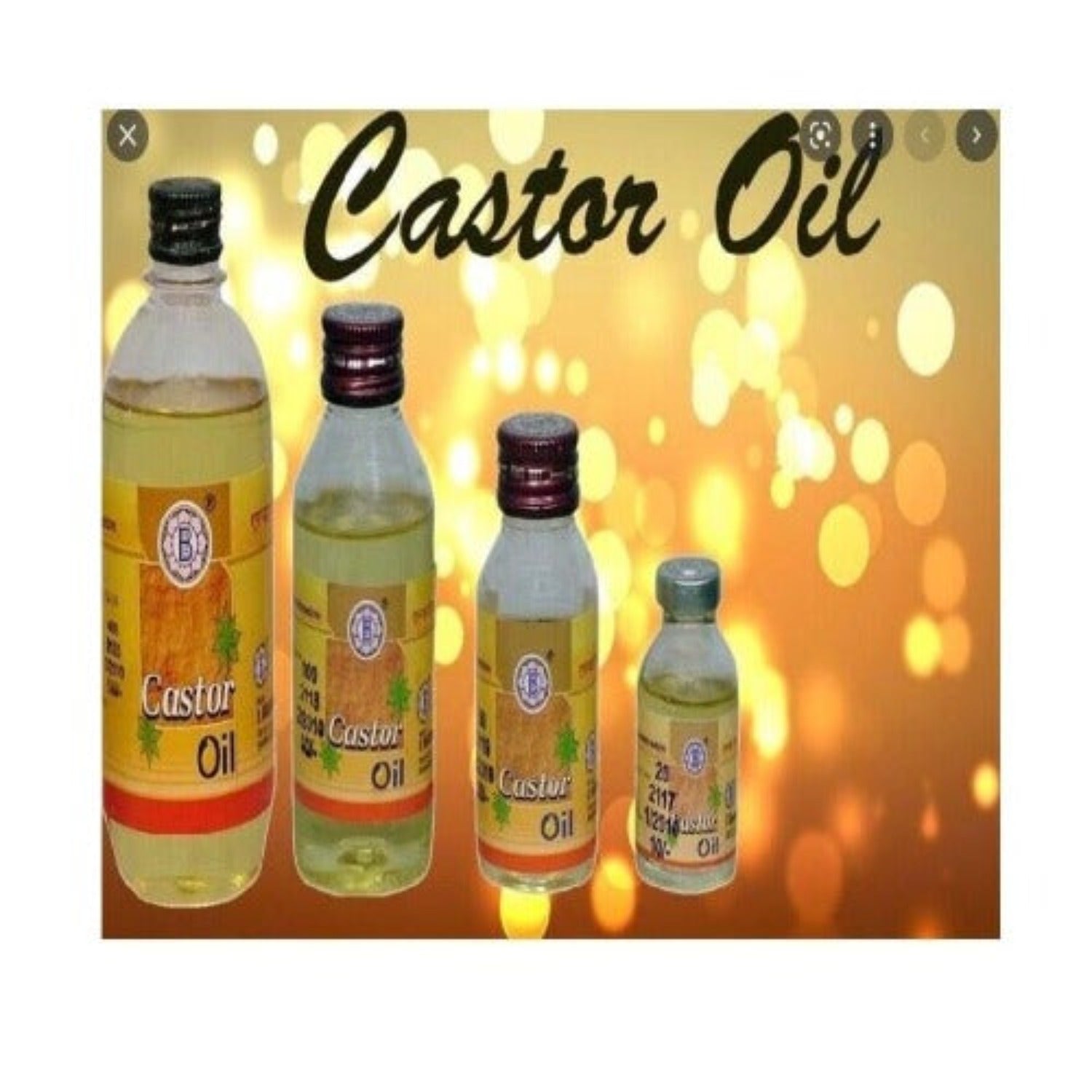 B.Bharatkumar & Brothers Bhavnagar Ayurvedic Castor Oil