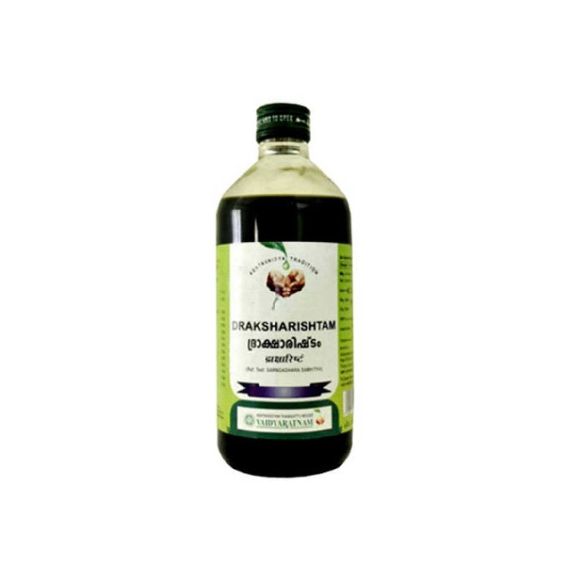 Vaidyaratnam Ayurvedic DRAKSHARISHTAM Liquid 450 ML