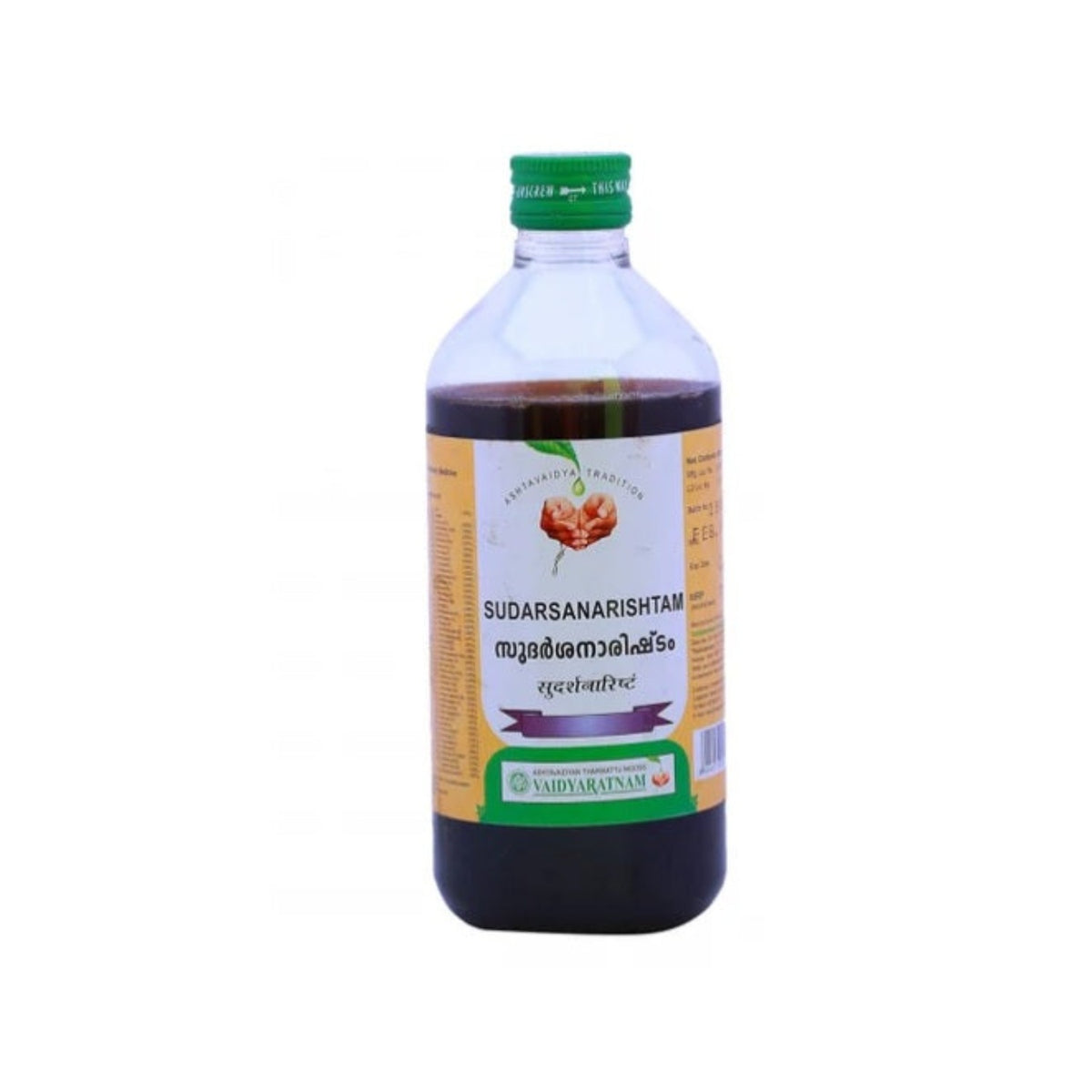 Vaidyaratnam Ayurvedic Sudarsanarishtam Liquid 450 ml