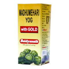 Baidyanath Ayurvedic Madhumehari Yog With Gold 30 Tablets