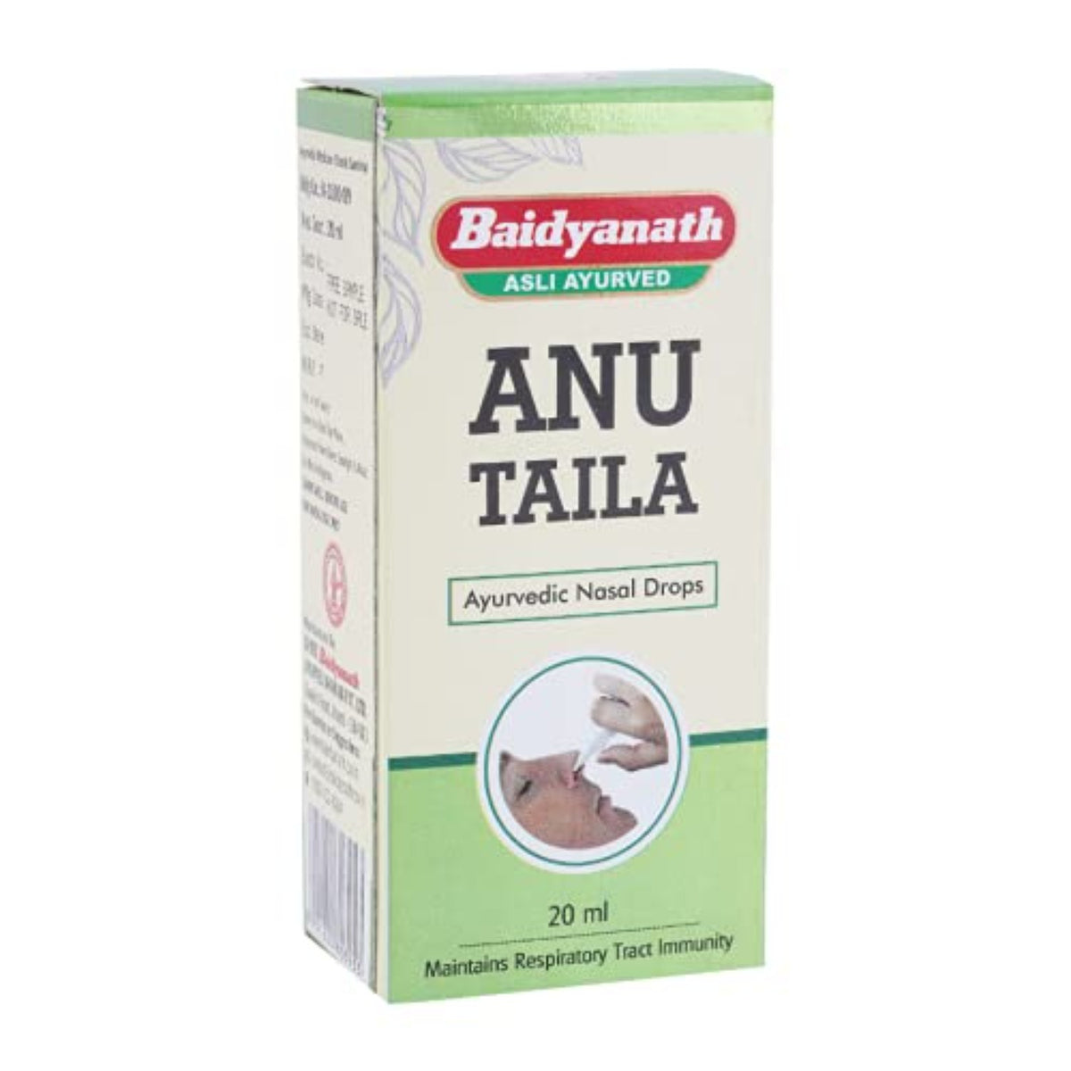 Baidyanath Ayurvedic (Jhansi) Anu Taila Ayurvedic Nasal Drop 20ml