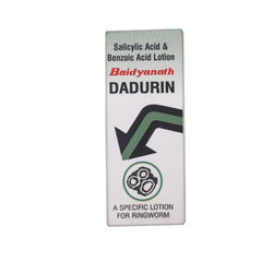 Baidyanath Ayurvedic Dadurin Lotion Helps In Skin Infections and Other Skin Diseases 10 ml