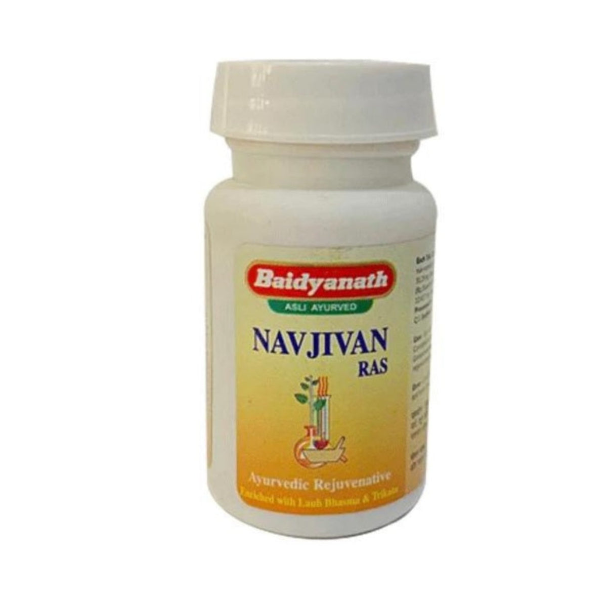 Baidyanath Ayurvedic Navjeevan Ras 40 Tablets