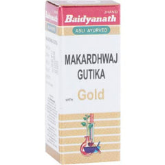Baidyanath Ayurvedic Makardhwaj Gutika (with Gold) Tablets