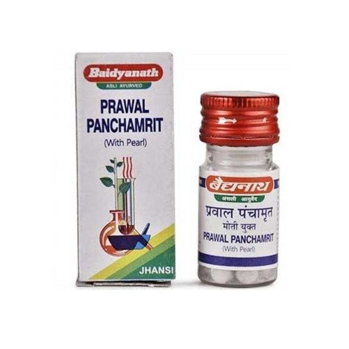 Baidyanath Ayurvedic (Jhansi) Mukta Panchamrit Ras Tablets