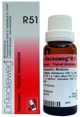 Dr Reckeweg Homoeopathy R51 Thyroid Intoxication Drops 22 ml