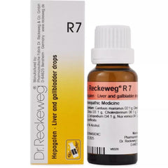 Dr. Reckeweg Homoeopathy R7 Liver and Gallbladder Drops 22 ml