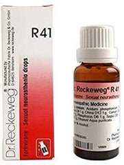 Dr Reckeweg Homoeopathy R41 Sexual Neurasthenia Drops 22 ml