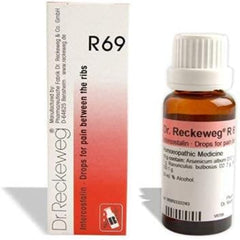 Dr Reckeweg Homoeopathy R69 for Pain Between The Ribs Drops 22 ml