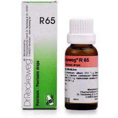 Dr Reckeweg Homoeopathy R65 Psoriasis Drops 22 ml