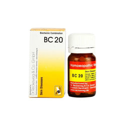 Dr Reckeweg Homoeopathy Skin Diseases Bio-Combination 20 (BC 20) 20gm Tablet