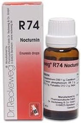 Dr Reckeweg Homoeopathy R74 Nocturnal Enuresis Drops 22 ml
