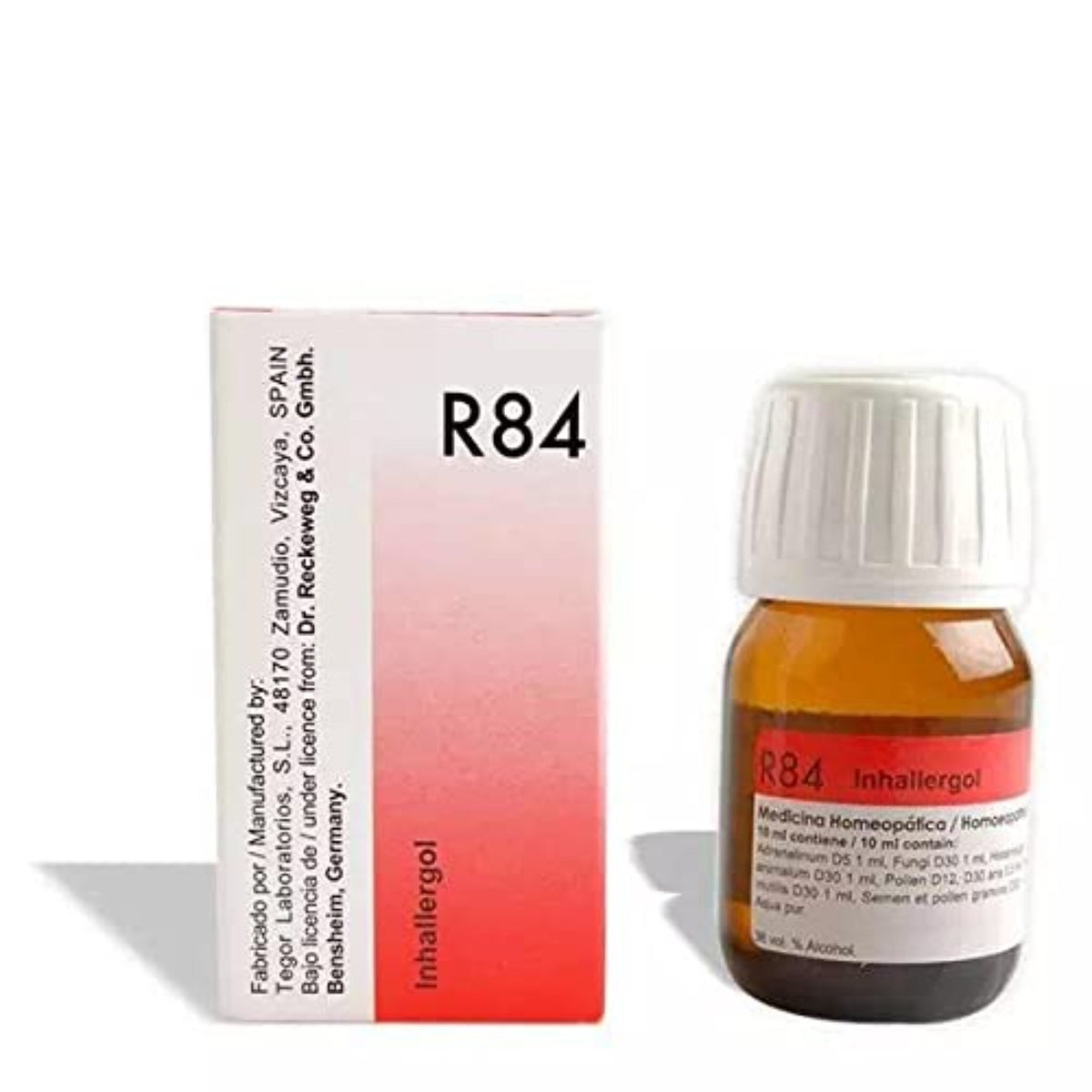 Dr Reckeweg Homoeopathy R84 Inhalent Allergy Drops 22 ml
