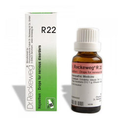 Dr Reckeweg Homoeopathy R22 Nervous Disorders Drops 22 ml