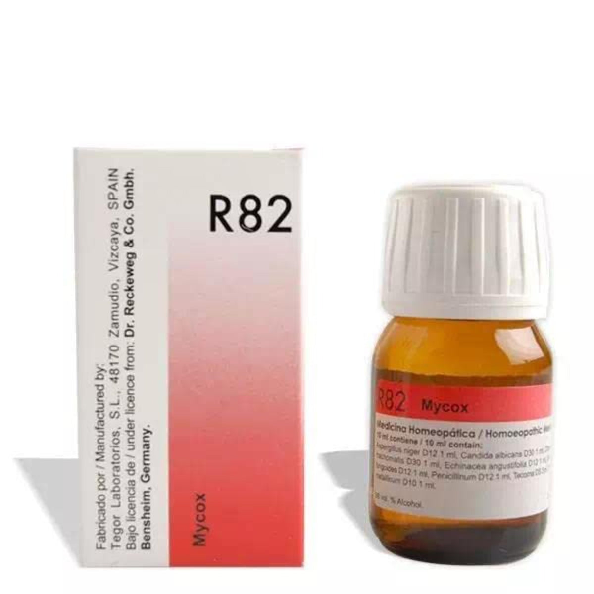 Dr Reckeweg Homoeopathy R82 Anti Fungal Drops 22 ml