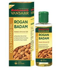 Baidyanath Ayurvedic Rogan Badam Oil Nourishes Skin And Hair Anti dandruff Oil