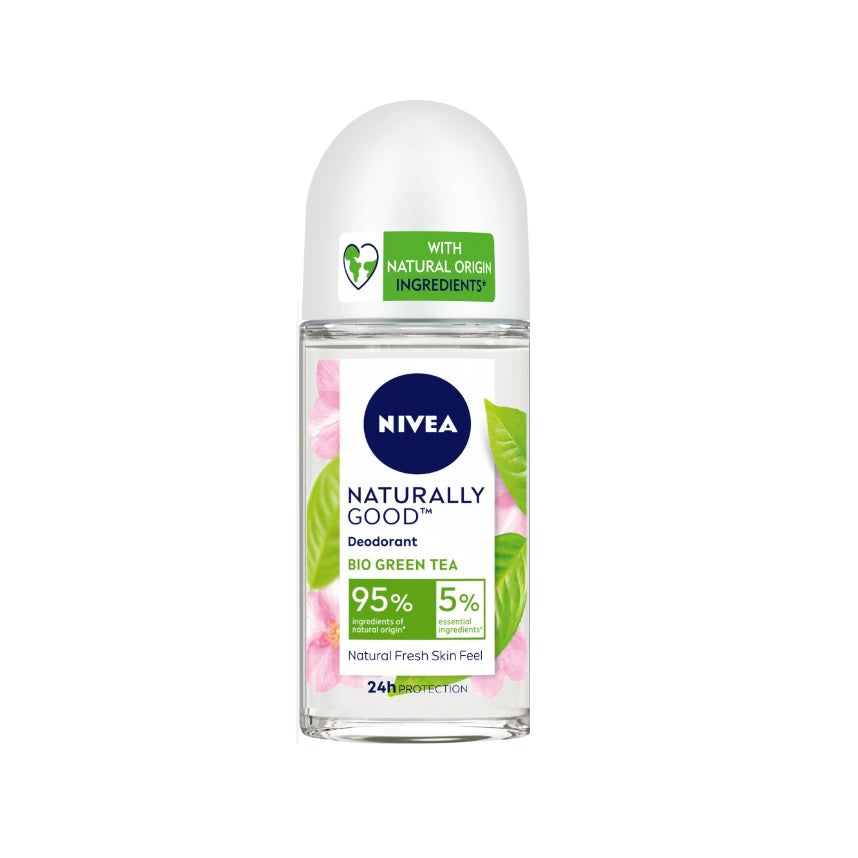 Nivea Bio Aloe Vera & Bio Green Tea Deodorant Roll On For Women 50 ml