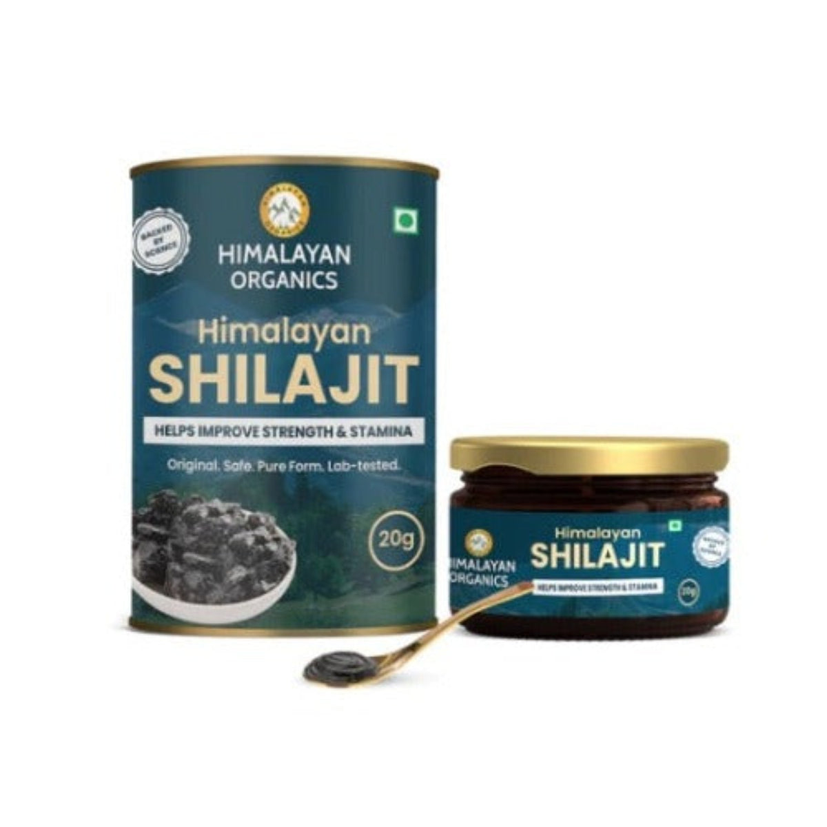 Himalayan Organics Himalayan Shilajit/Shilajeet Resin Original & Premium Quality 20g