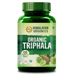 Himalayan Organics Organic Triphala Tablets Antibacterial Anti Oxidants Immunity Booster Blood Purifier (120 Tablets)
