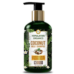 Himalayan Organics Coconut Milk Shampoo No Parabens,Sulphates & Silicones 300ml