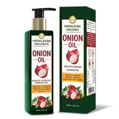Himalayan Organics Onion Hair Oil Controls Hair Fall Promotes Hair Growth 250ml