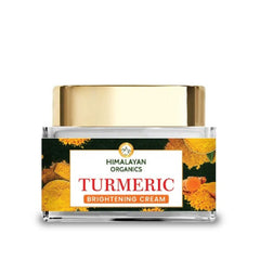 Himalayan Organics Turmeric Brightening Cream Dark Spot Reduction No Parabens,Silicones,Mineral Oil 50gm
