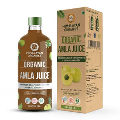 Himalayan Organics Organic Amla Juice Supports Immunity,Gut Health,Strong Hair Natural Organic Juice For Detox (1L)