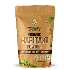 Himalayan Organics Organic Haritaki/Harad Powder Digestion,Weight Loss,Immunity Powder (350 grams)