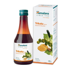 Himalaya Pure Herbs Digestive Wellness Herbal Ayurvedic Trikatu Relieves Indigestion Syrup 200 ml