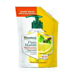Himalaya Herbal Ayurvedic Personal Body Care Pure Hands Tulsi & Lemon Deep Cleansing Leaves Hands Grease And Odor Free Hand Wash
