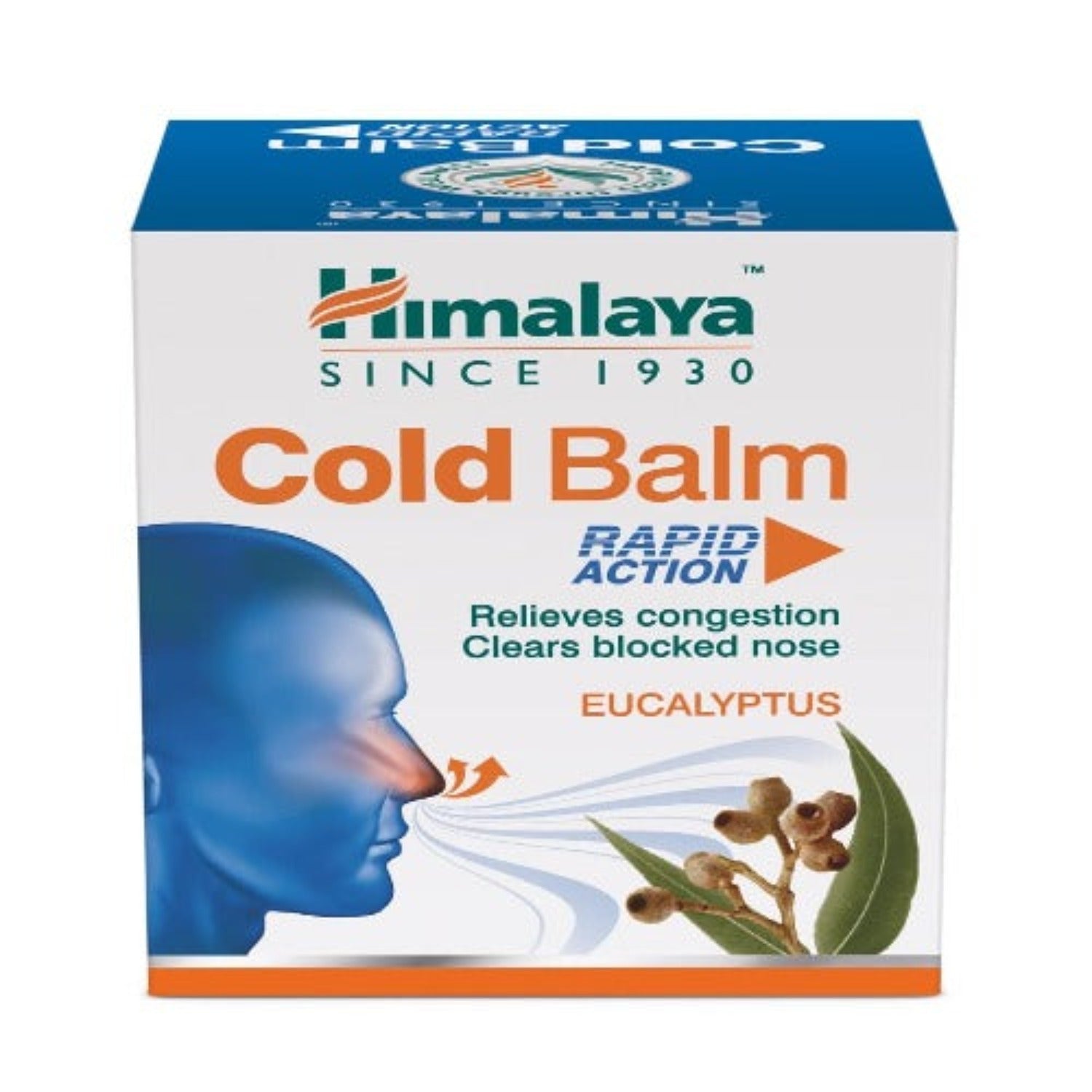 Himalaya Wellness Herbal Ayurvedic Cold Relieves Nasal And Chest Congestion Balm