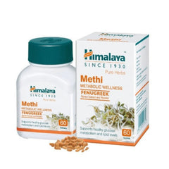 Himalaya Pure Herbs Metabolic Wellness Herbal Ayurvedic Methi Supports Healthy Glucose Metabolism And Lipid Levels 60 Tablets
