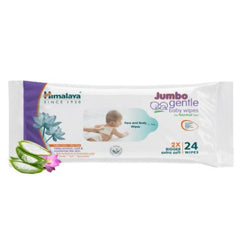 Himalaya Herbal Ayurvedic Jumbo Gentle Baby Anytime,Anywhere Cleansing For Your Baby Wipes
