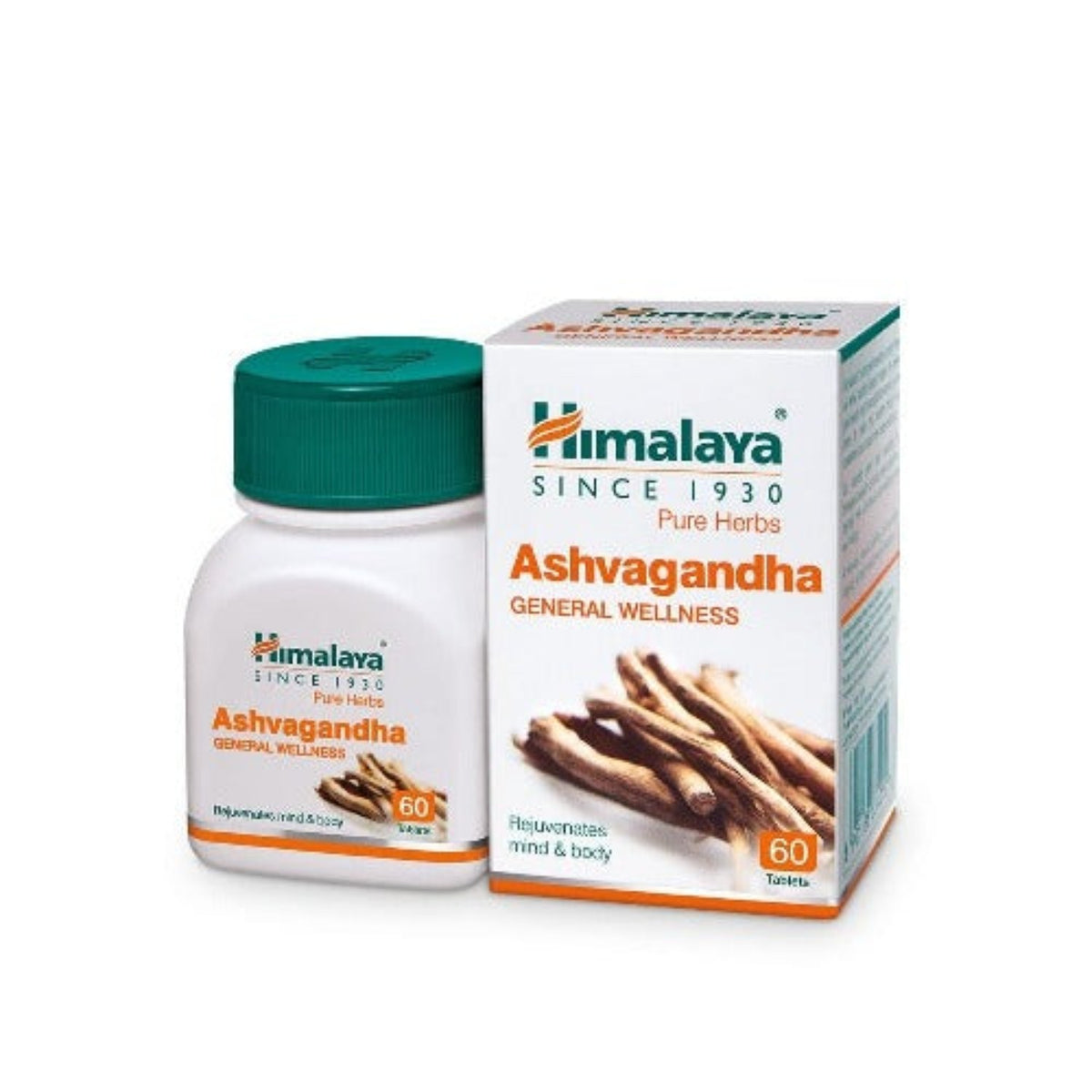 Himalaya General Wellness Herbal Ayurvedic Ashvagandha Helps Reduce Stress And Rejuvenate The Mind And Body Tablets
