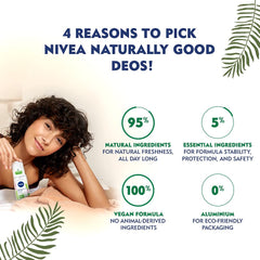 Nivea Naturally Good Deodorant Bio Green Tea & Bio Aloe Vera For Women 75 ml