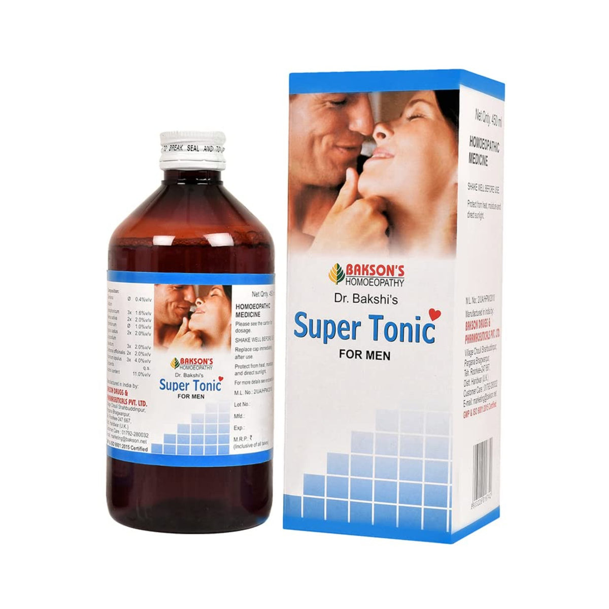 Bakson's Homoeopathy Super Tonic Male Restorative Tonic Liquid