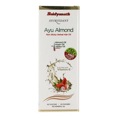Baidyanath Ayurvedic (Jhansi) Ayurvedant Herbal Hair Oil Ayu Almond Non Sticky 100ml