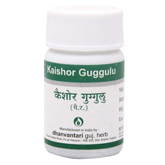 Dhanvantari Ayurvedic Kaishor Guggulu Useful In Leprosy & Gout Tablet