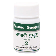 Dhanvantari Ayurvedic Rasnadi Guggulu Useful In Headache,Join Pian & Sinus Tablet