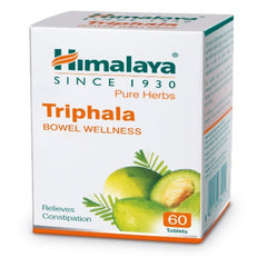 Himalaya Pure Herbs Bowel Wellness Herbal Ayurvedic Triphala Relieves Constipation Tablets