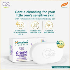 Himalaya Herbal Ayurvedic Crème Cleansing Baby Care Bar Gentle Care For Newborns And Babies With Sensitive Skin Soap