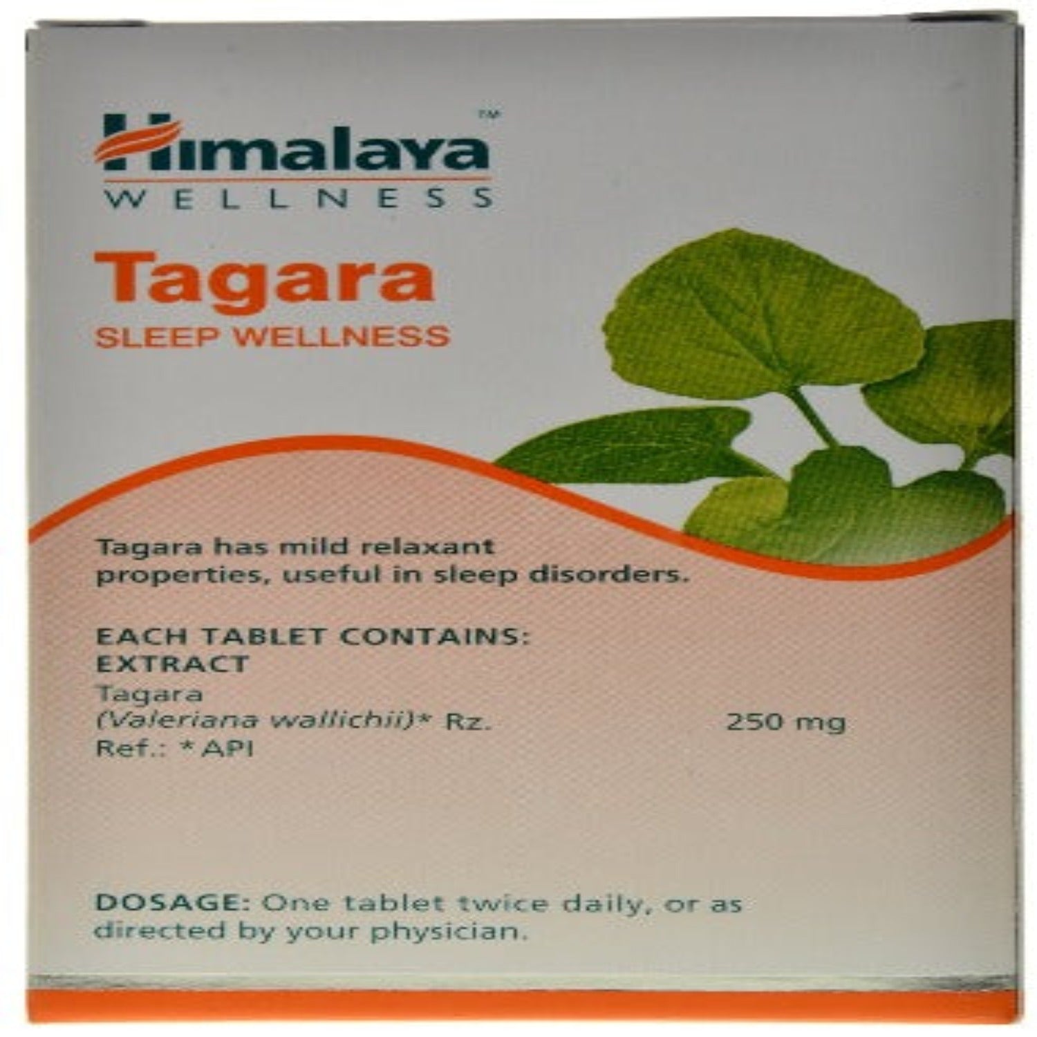 Himalaya Pure Herbs Sleep Wellness Herbal Ayurvedic Tagara Promotes Restful Sleep 60 Tablets