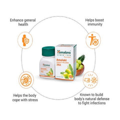 Himalaya Pure Herbs Immunity Wellness Herbal Ayurvedic Amalaki Promotes Health 60 Tablets