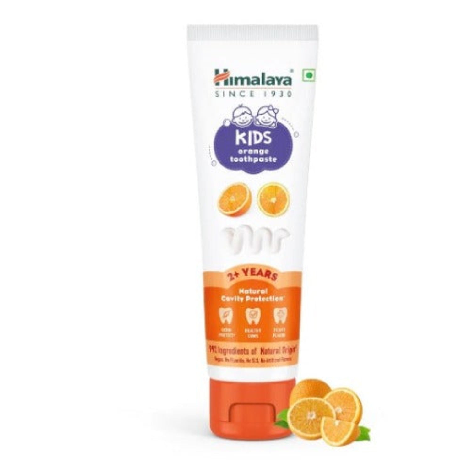 Himalaya Herbal Ayurvedic Kids Bubble Gum,Cool Mint & Orange For natural cavity protection (Paste) Toothpaste