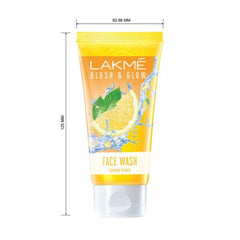 Lakmé Blush And Glow Lemon Freshness Gel Face Wash With Lemon Extracts