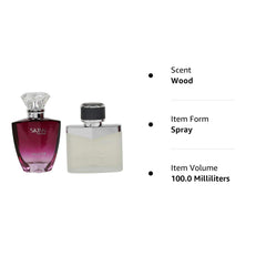 Skinn by Titan Raw 50ml And Celeste 50ml Perfumes Spray For Men And Women