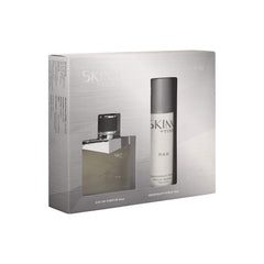 Skinn By Titan Men's Raw Coffret Liquid Perfume Spray and Deodorant 125 ml